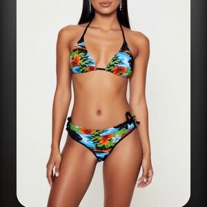 Raisins Tropical Floral Bikini Bottom